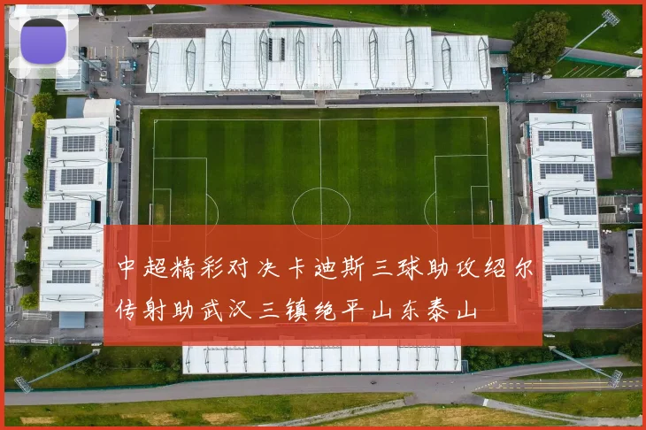 中超精彩对决卡迪斯三球助攻绍尔传射助武汉三镇绝平山东泰山